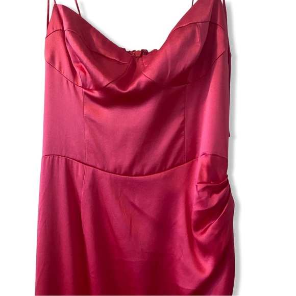 New Reformation Marguerite Midi 100% Silk
Dress | Flambé | 4 (US) - Picture 8 of 13